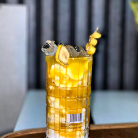 شیک انبه و موز، لاویه لانژ، بام بوکان، تهران، lavie lounge and bar